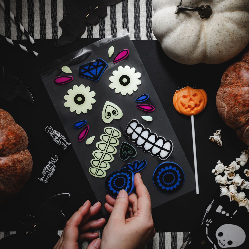 Day of the Dead -kurpitsan geelitarra