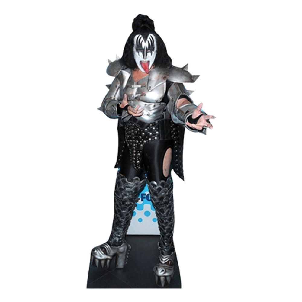 Gene Simmons Pappfigur