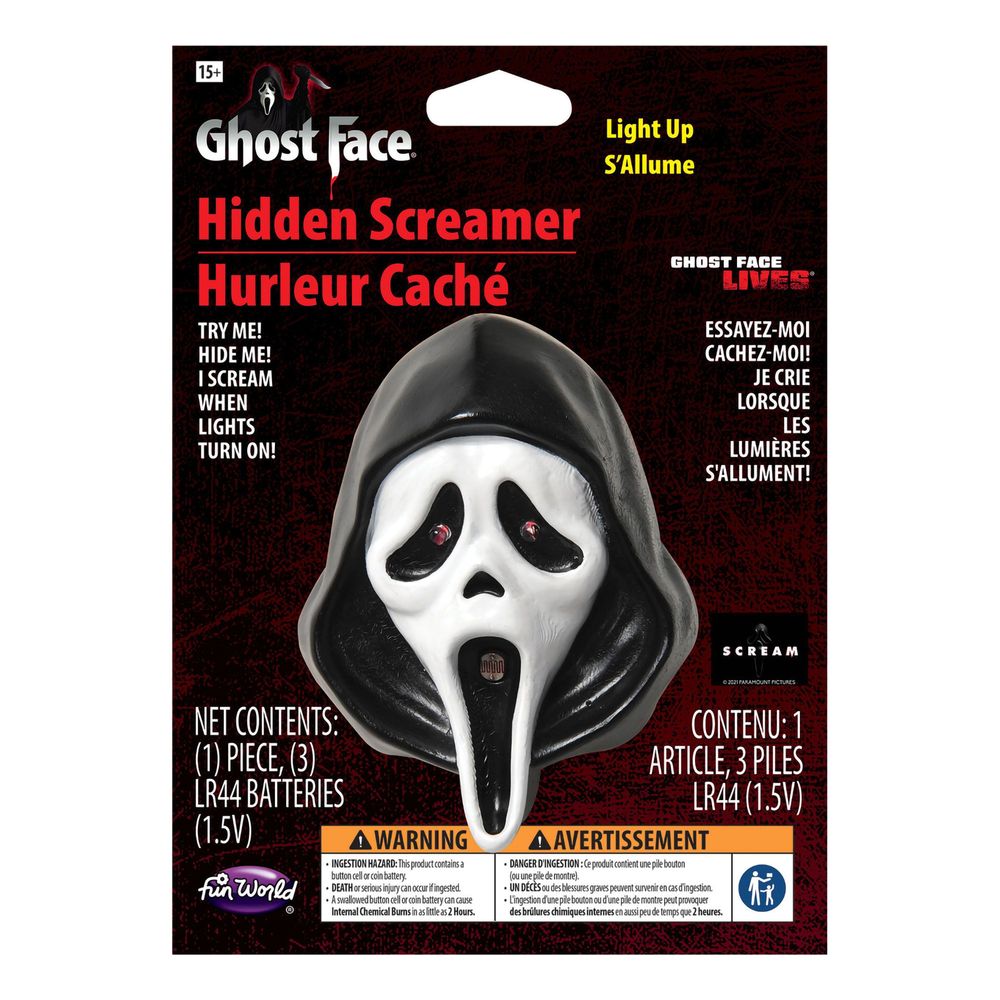 Scream Ghost Face Hidden Screamer