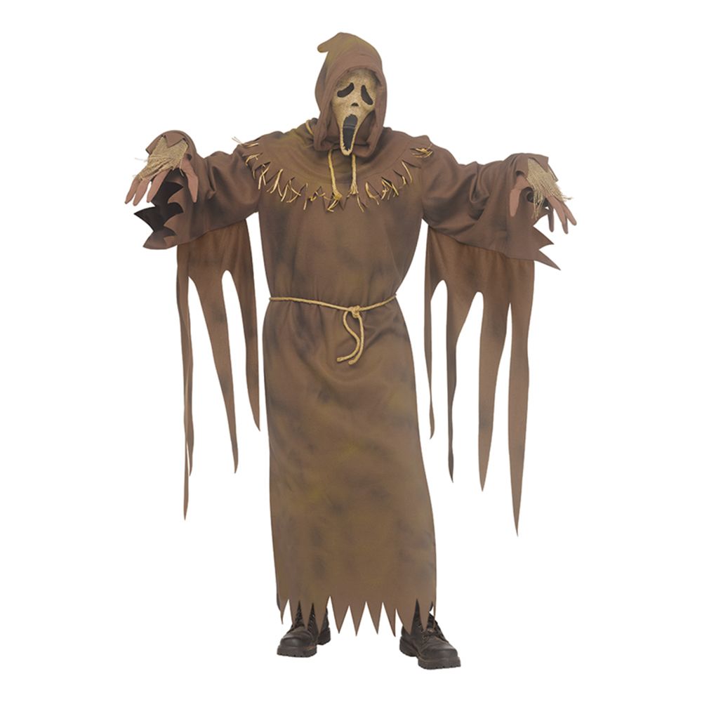 Scream Ghost Face Scarecrow Maskeraddräkt