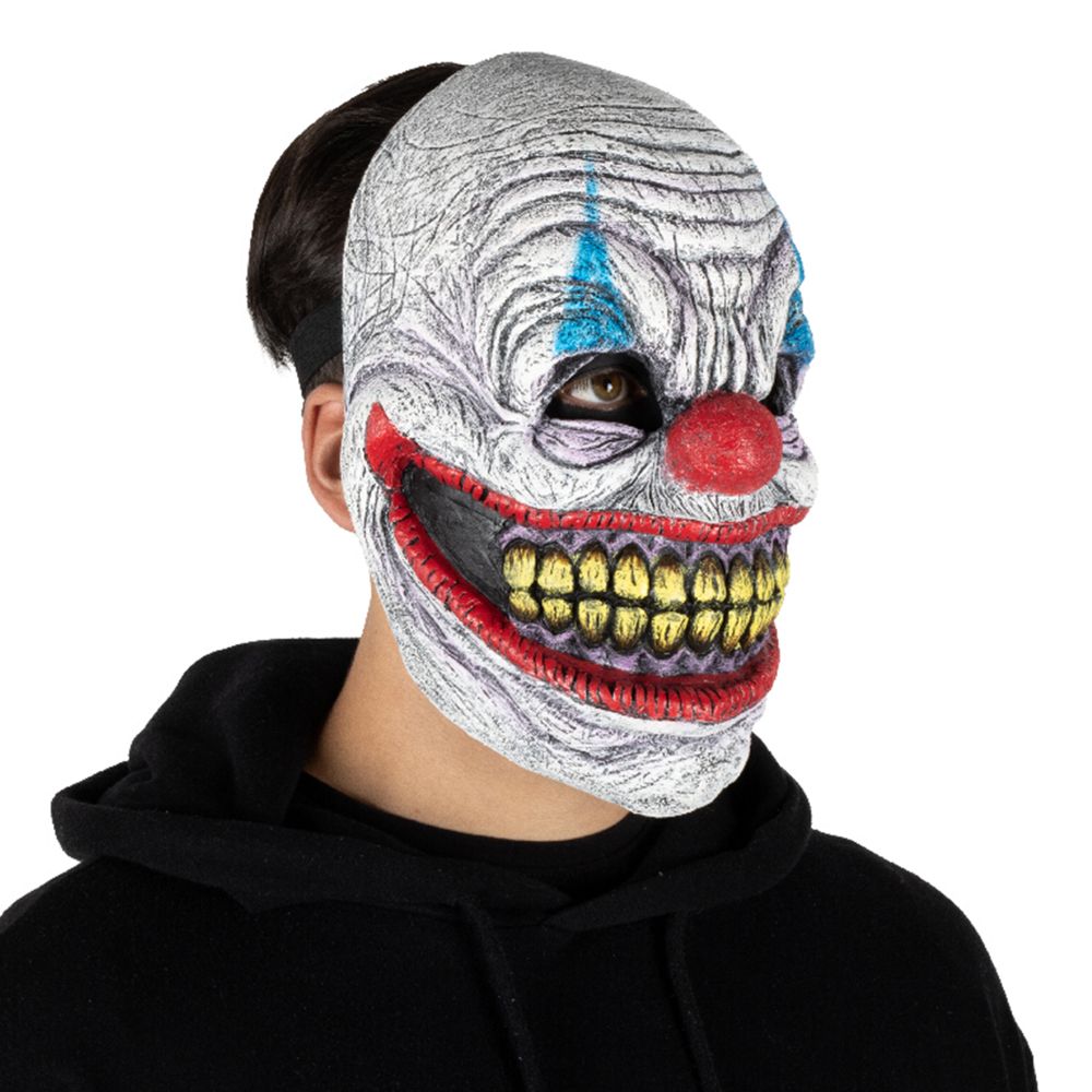 Ghoulish latexmaske Ond Klovn