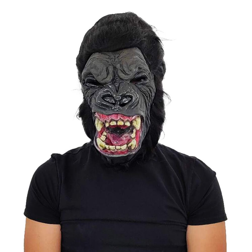 Ghoulish latexmaske Skør Abe