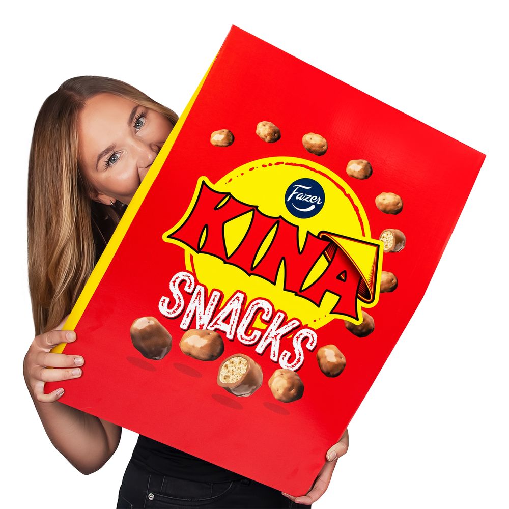 Gigantisk Sjokolade Kina Snacks