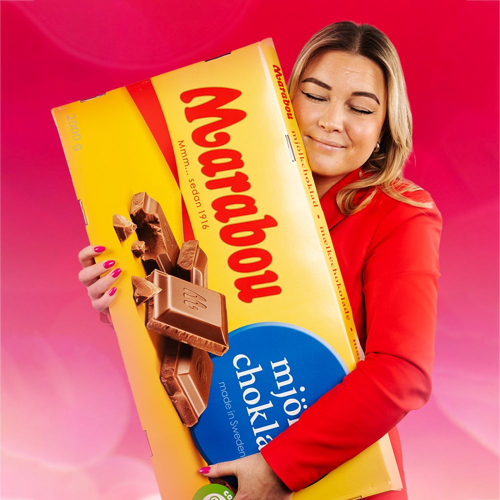 Gigantisk Marabou-Suklaa
