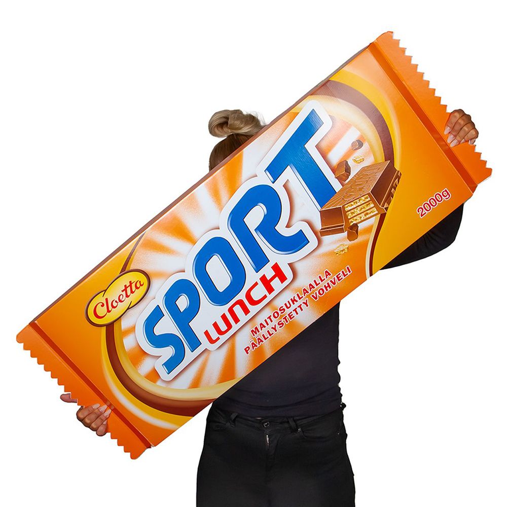 Gigantisk Chokolade Sportlunch