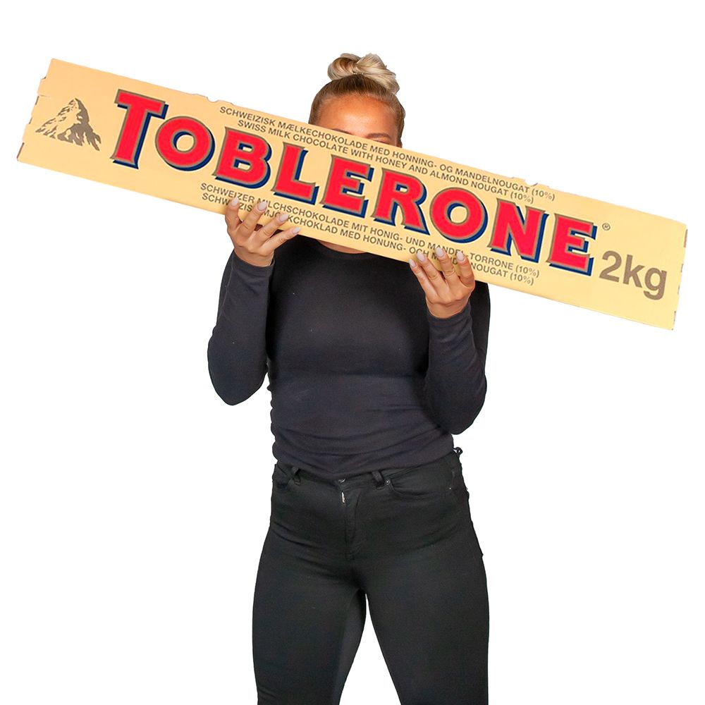 Gigantisk Sjokolade Toblerone