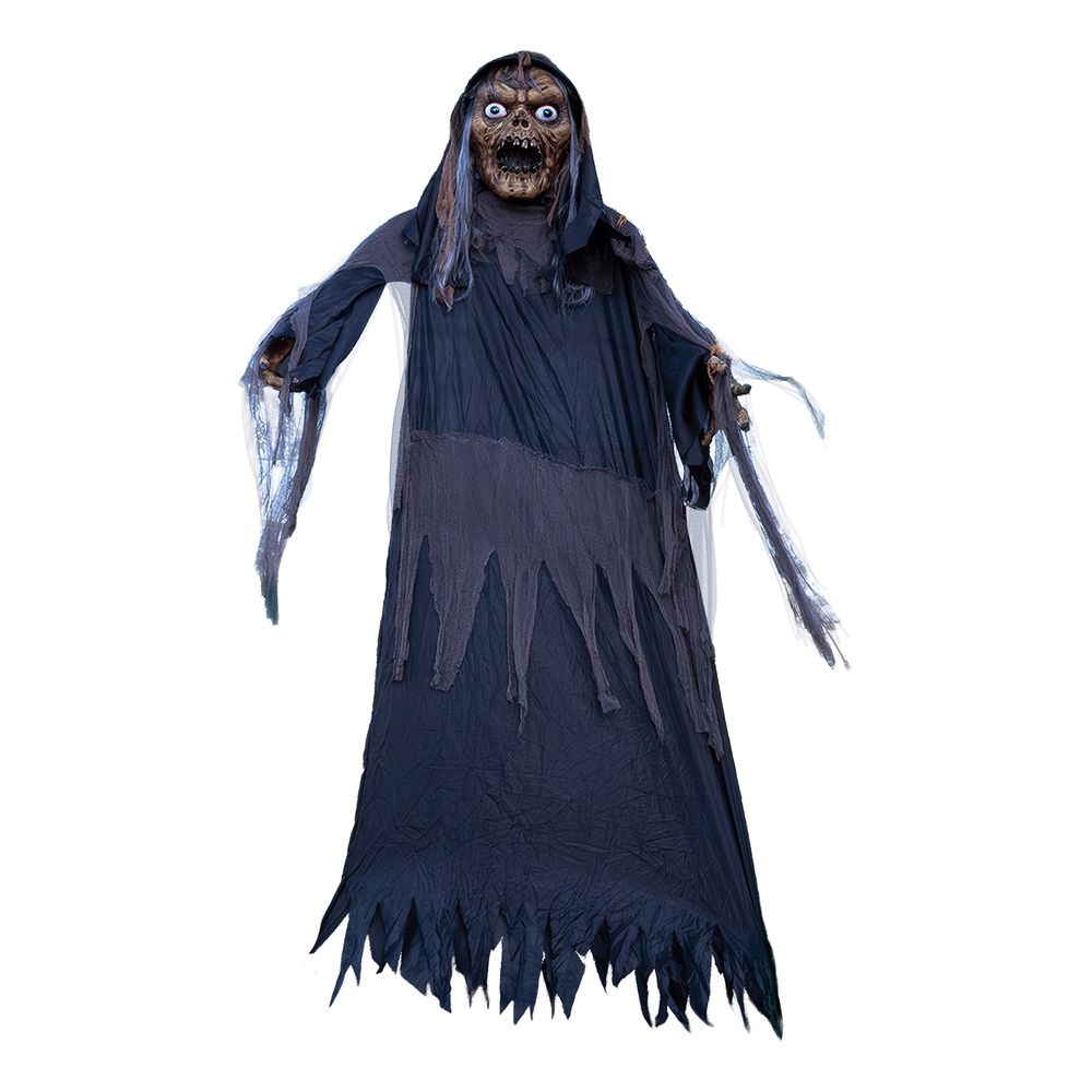 Gigantisk Hængende Zombie Heks Prop