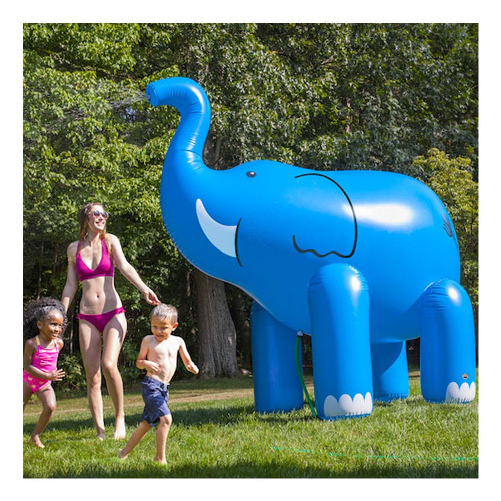 Gigantisk Vannspreder Elefant