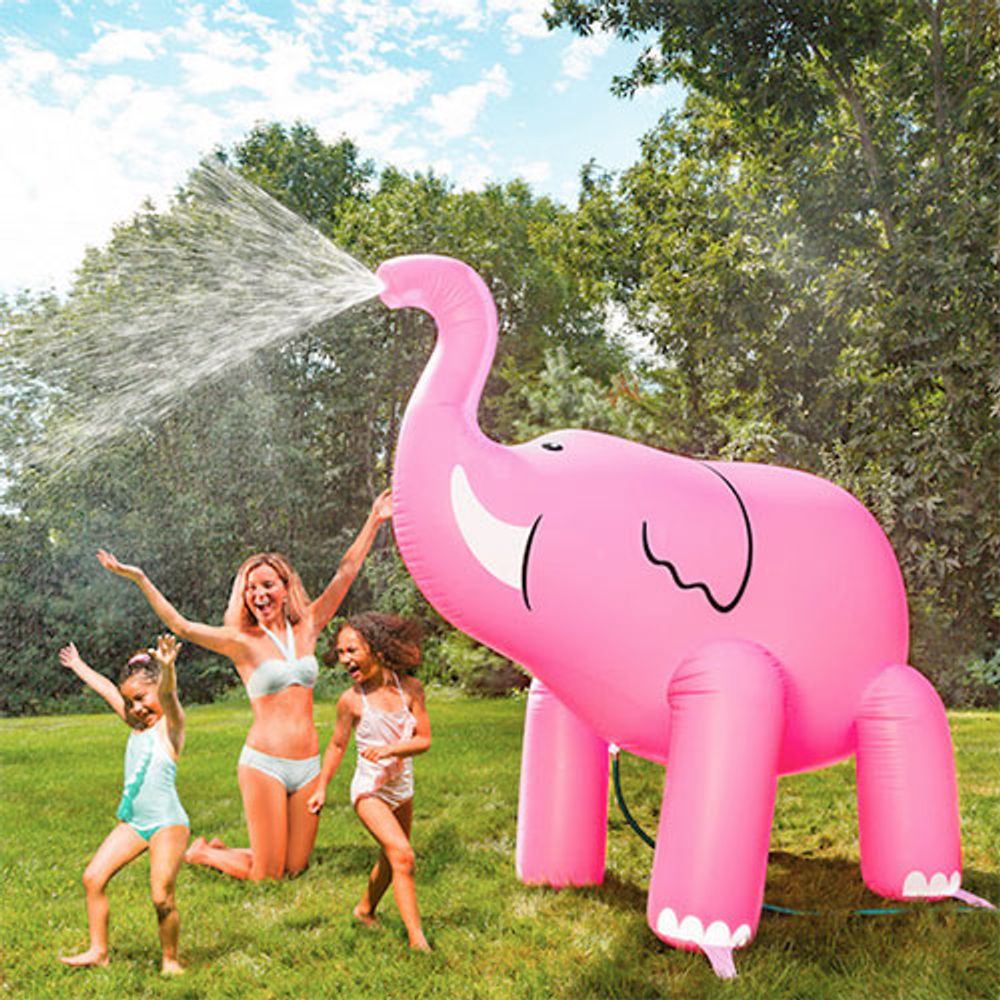 Gigantisk Vannspreder Elefant