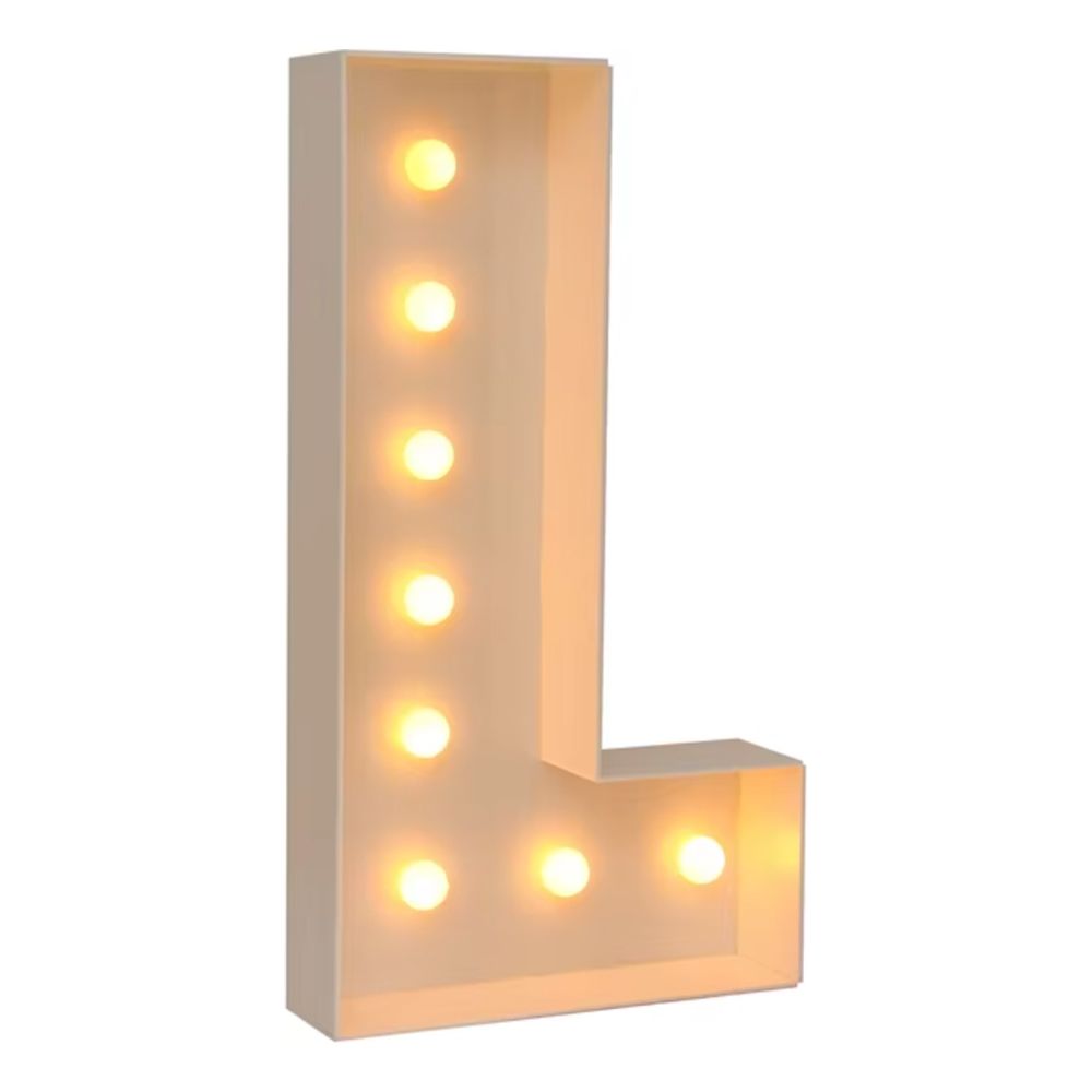 Kæmpebogstaver med LED-Lys