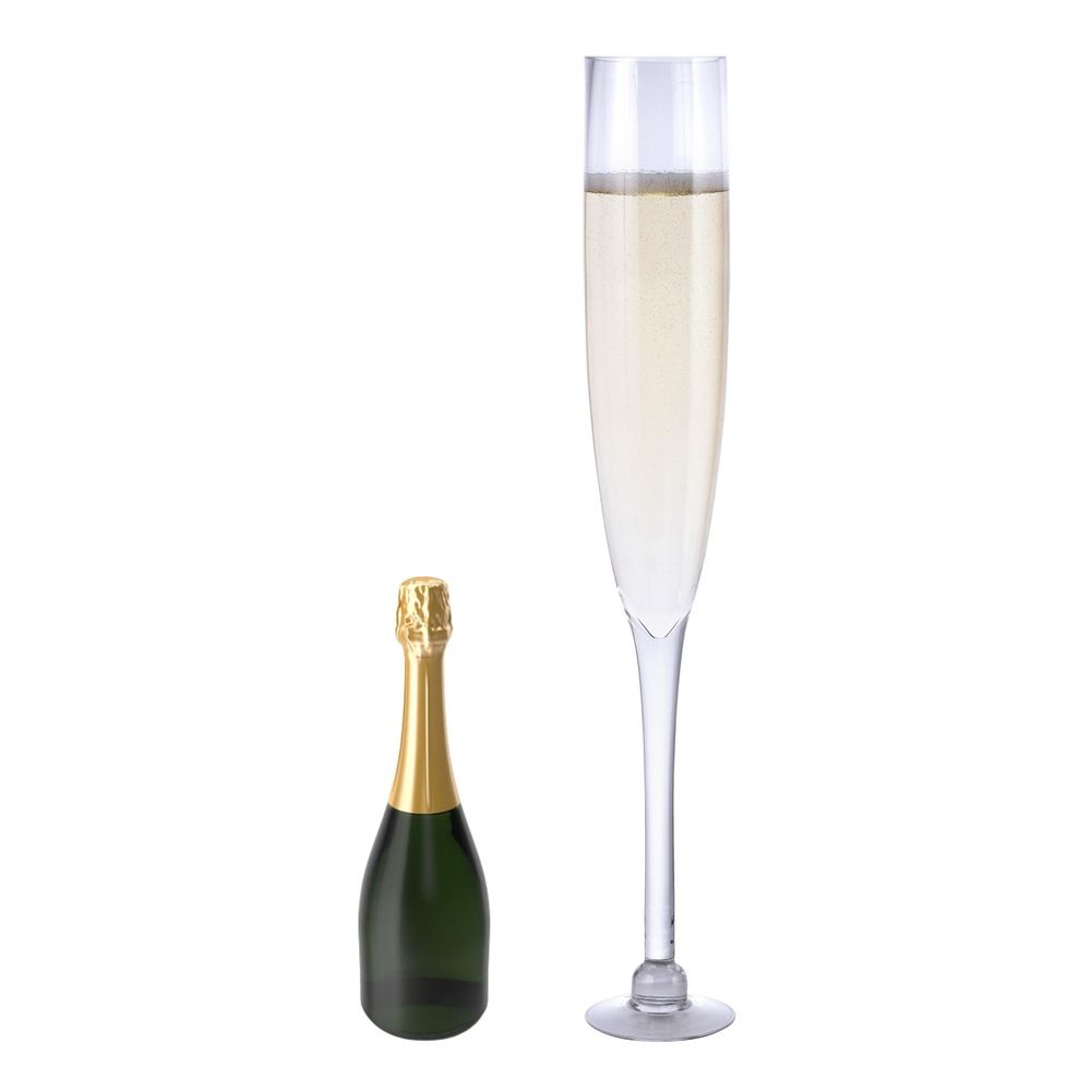 Supergigantiskt Champagneglas