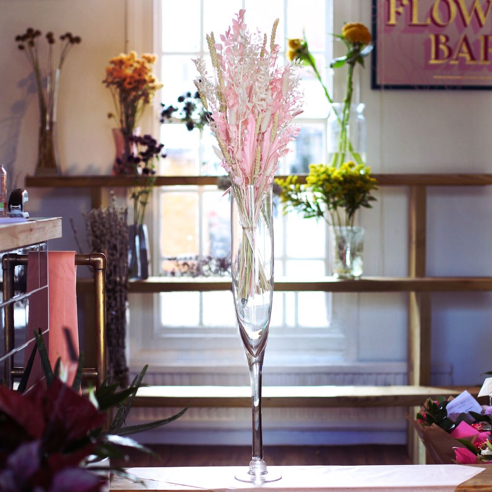 Supergigantiskt Champagneglas