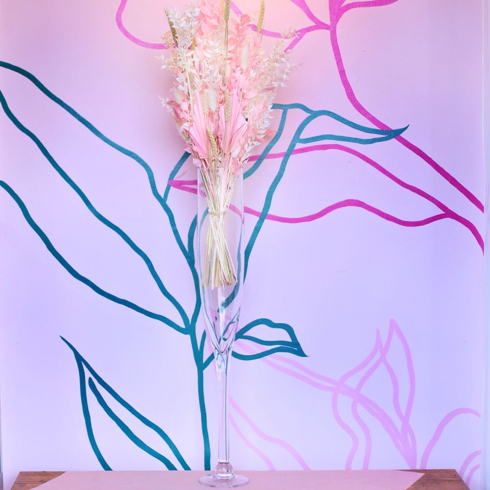 Supergigantiskt Champagneglas