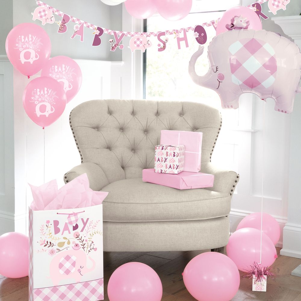Guirlande Baby Shower Lyserød