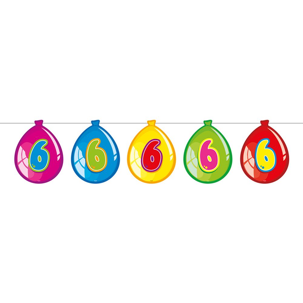 Girlander Ballonger 6-årsselskap