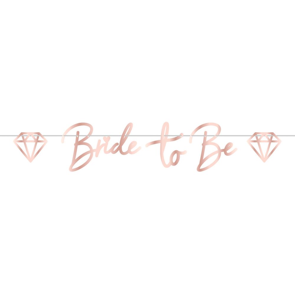Guirlande Bride to Be Polterabend