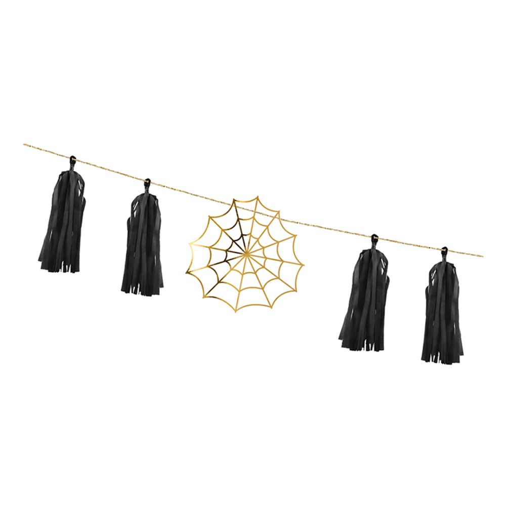 Girlander DIY Spindelvev og Frynser