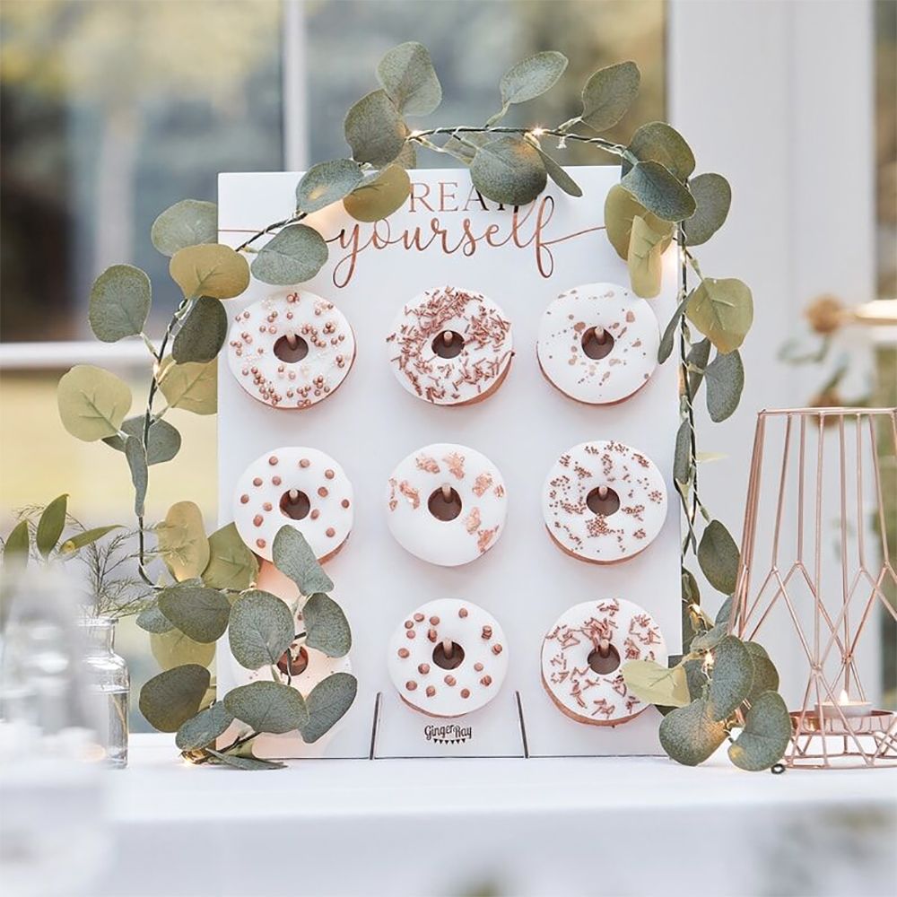 Guirlande Eukalyptus med LED-lys