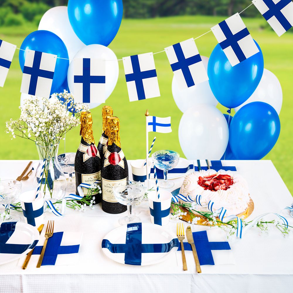 Girlang Finska Flaggan