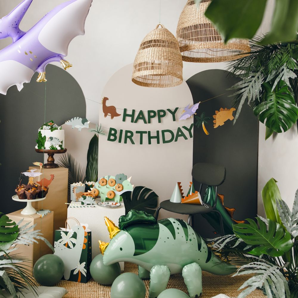 Girlander Happy Birthday Dino