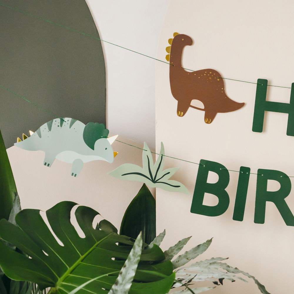 Girlander Happy Birthday Dino