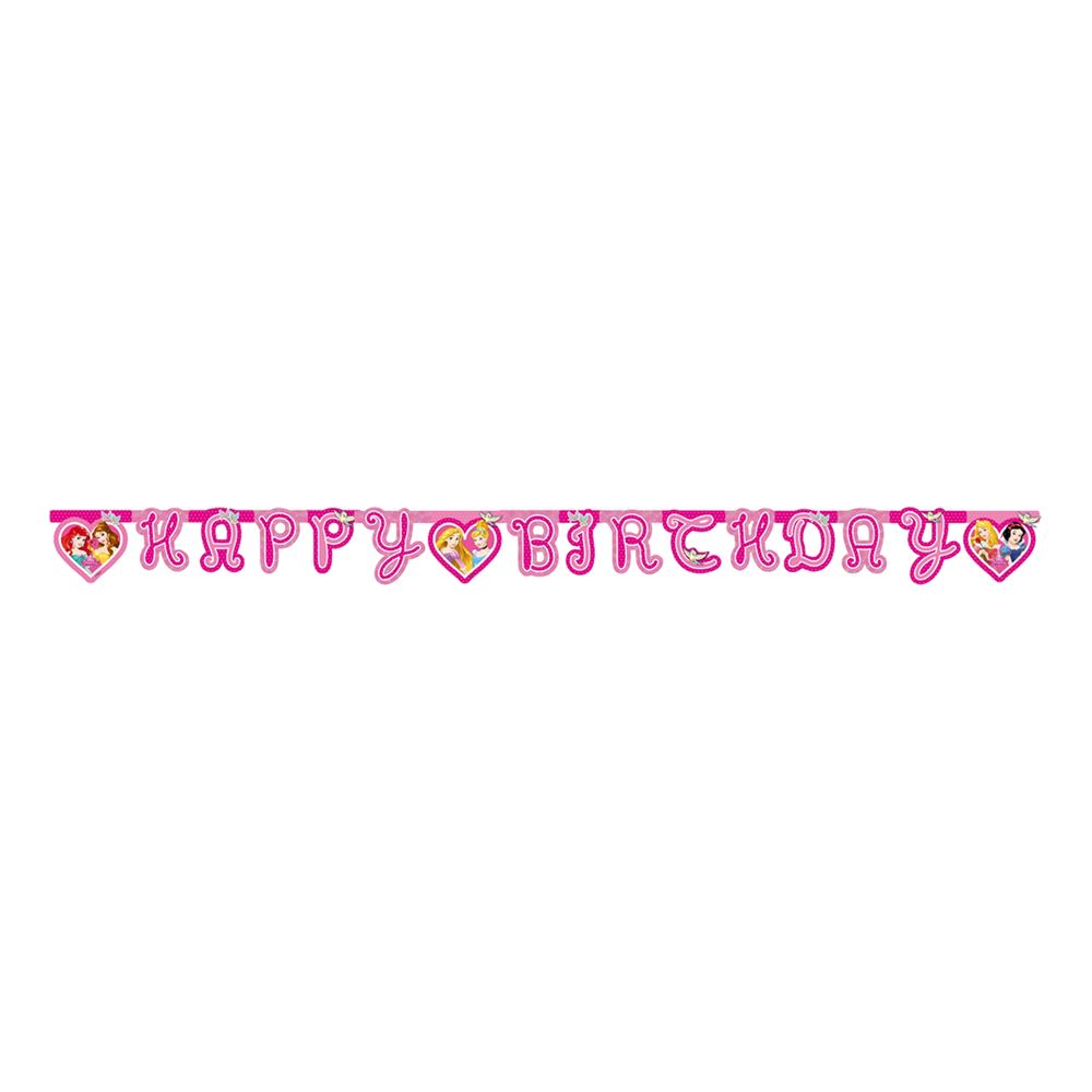 Viirinauha Happy Birthday Disney-prinsessat
