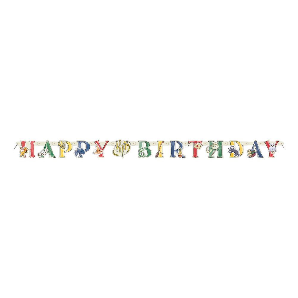 Guirlande Happy Birthday Harry Potter