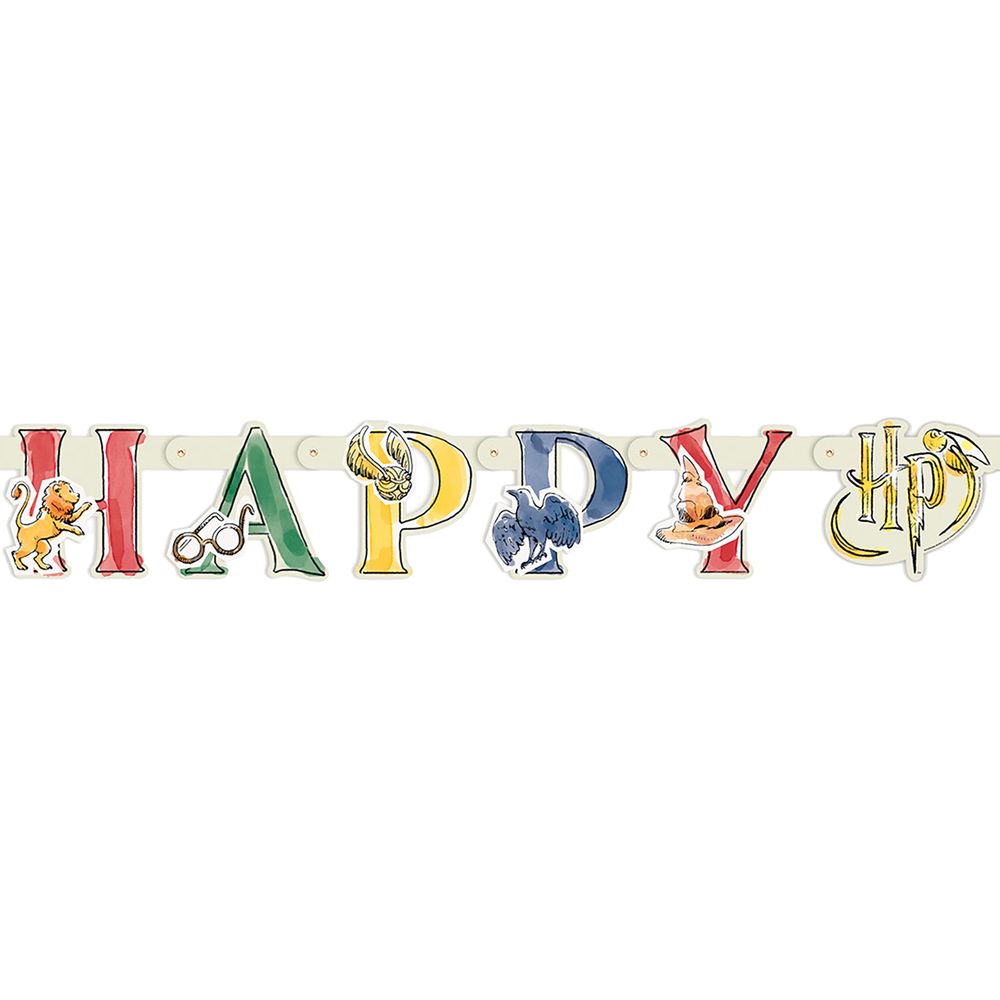 Guirlande Happy Birthday Harry Potter