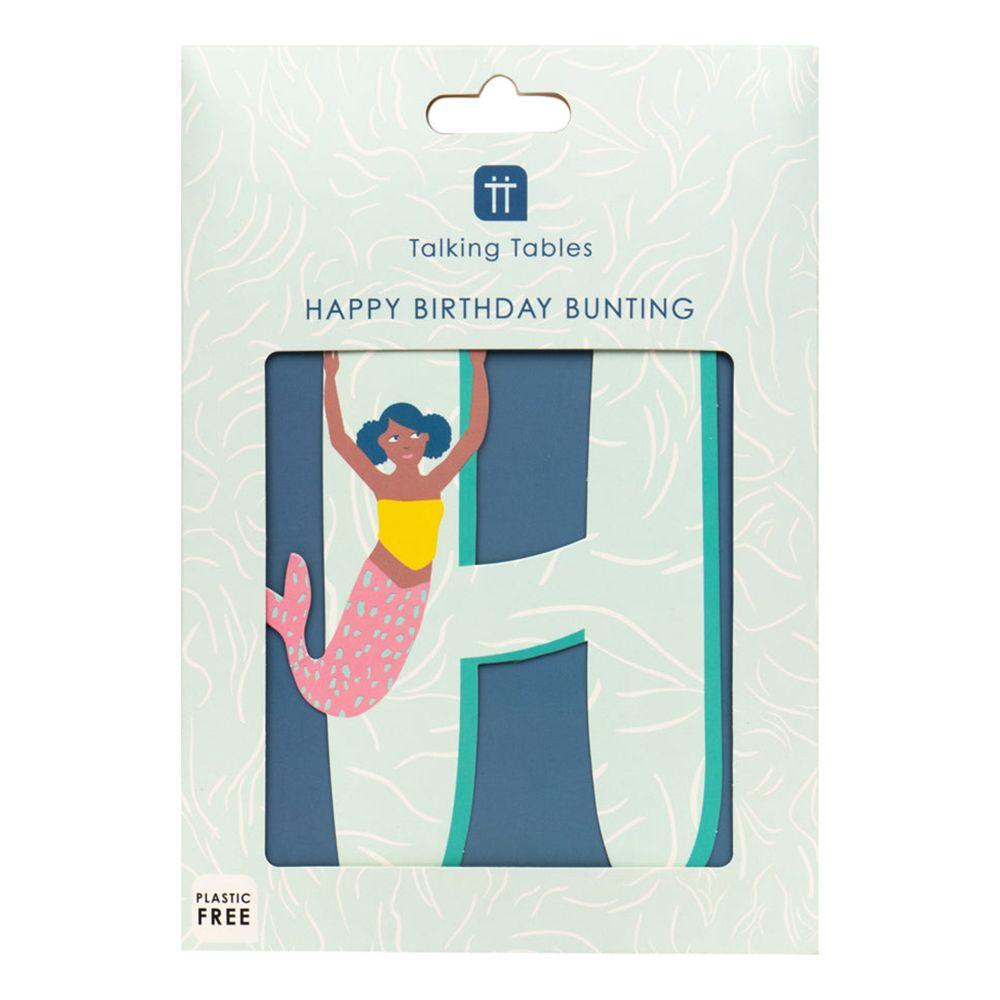 Viirinauha Happy Birthday Mermaid Waves