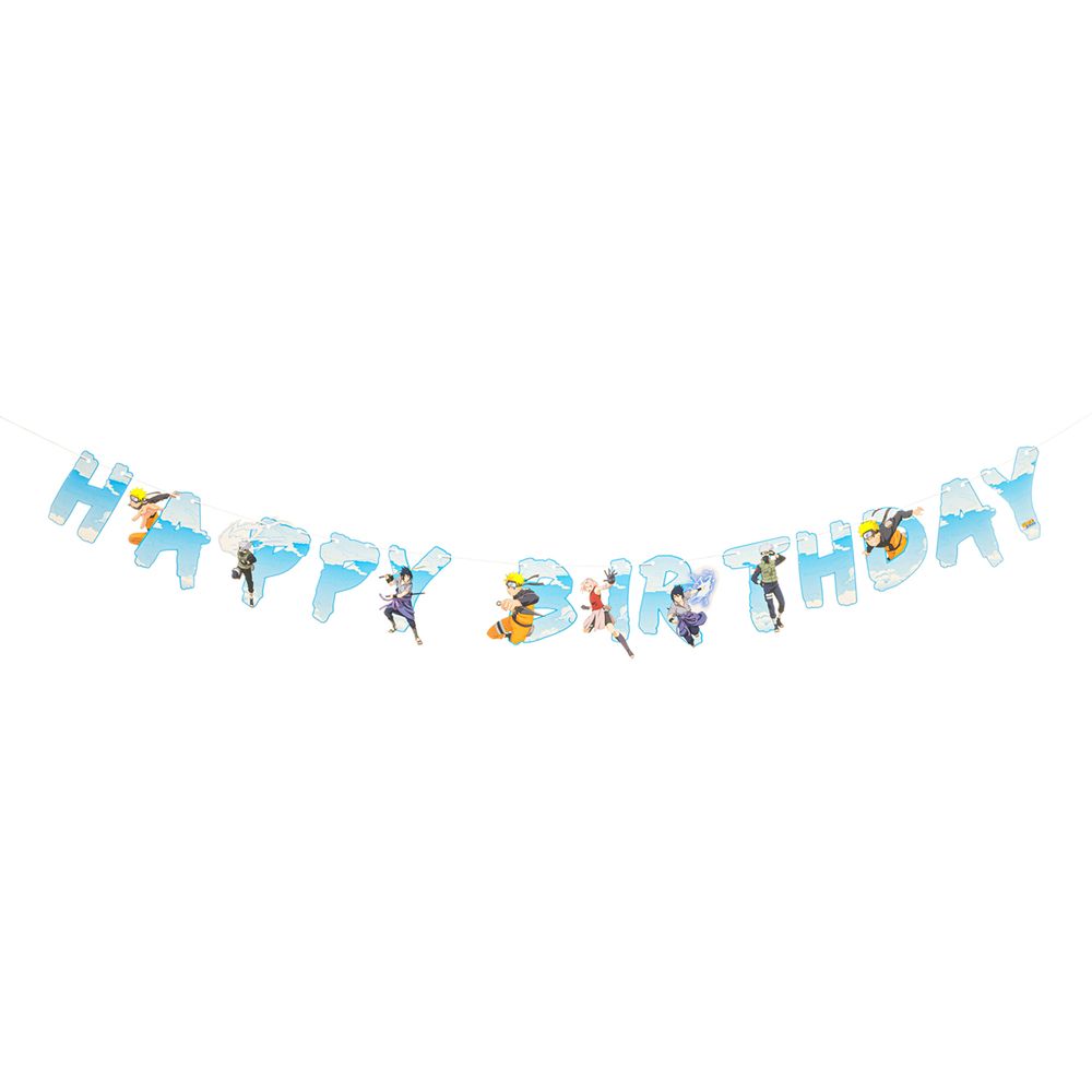 Guirlande Happy Birthday Naruto
