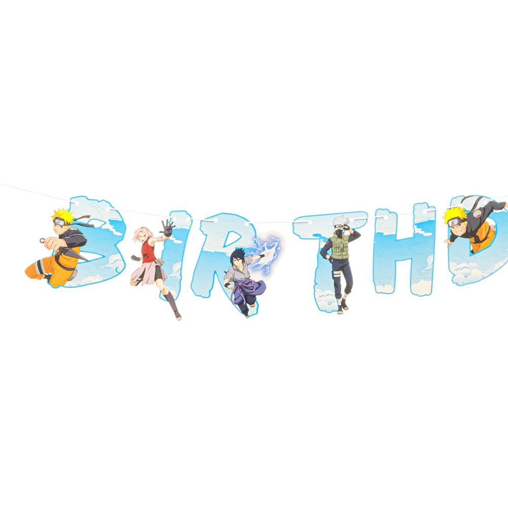 Guirlande Happy Birthday Naruto
