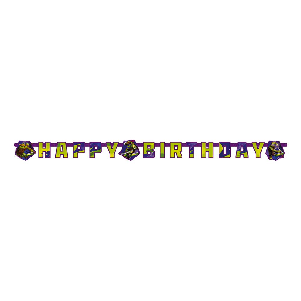 Viirinauha Happy Birthday Ninja Turtles