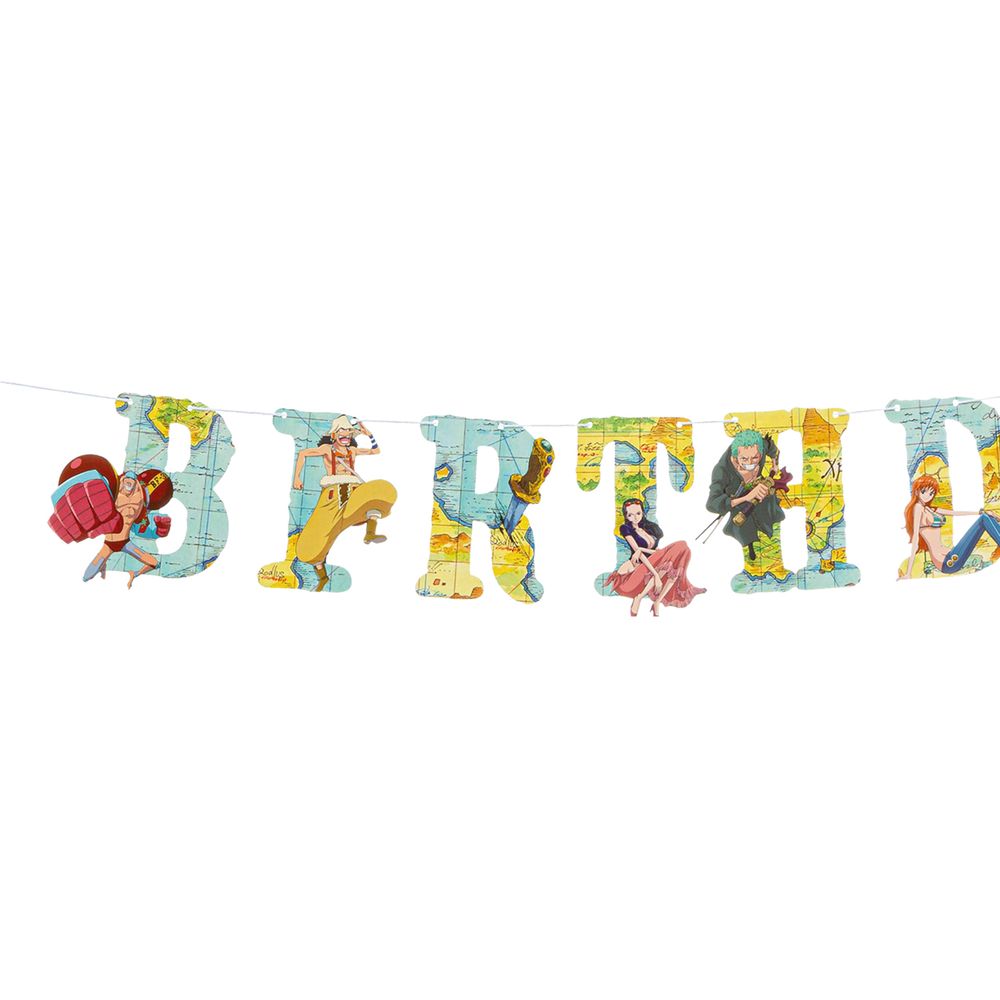 Guirlande Happy Birthday One Piece