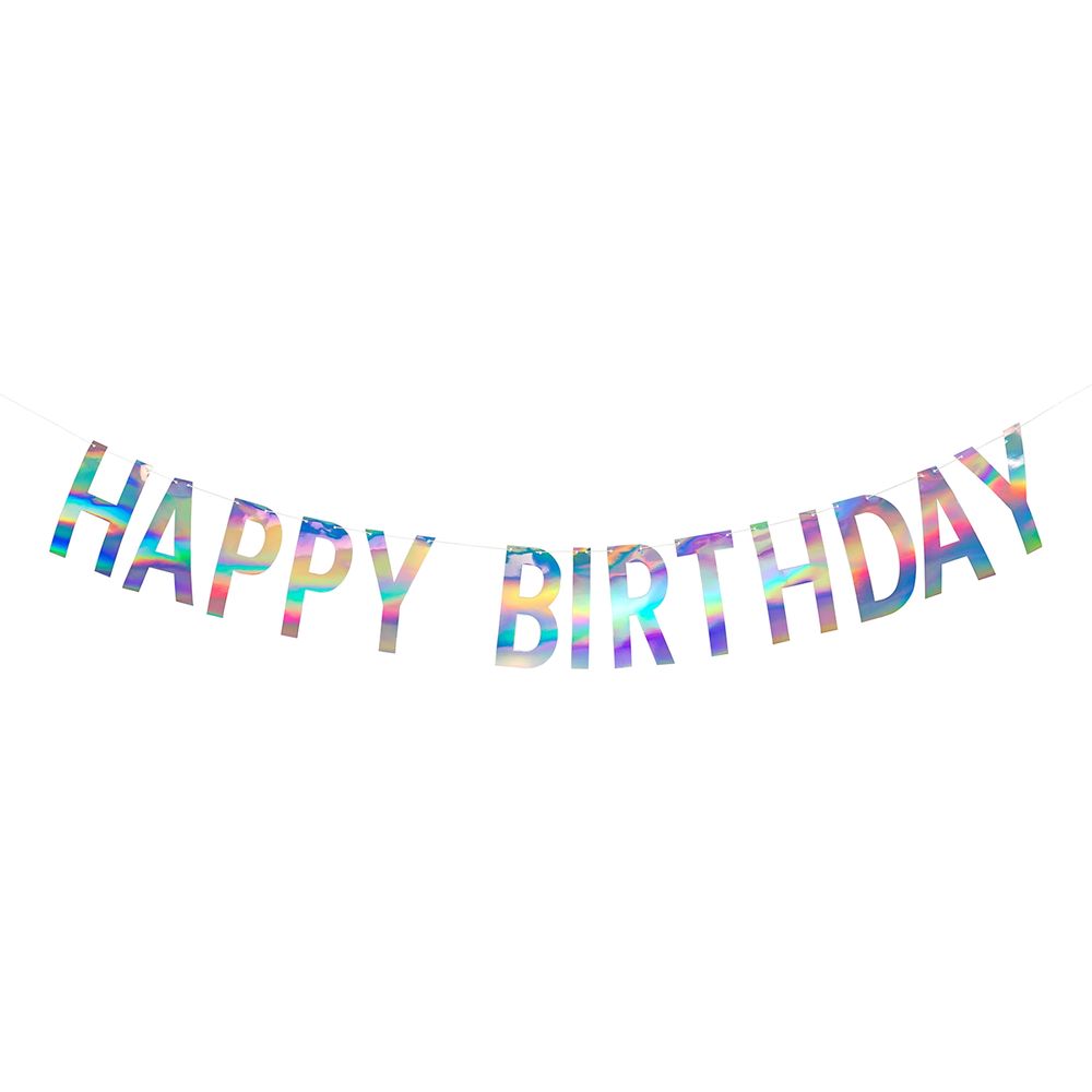Viirinauha Happy Birthday Hohtava