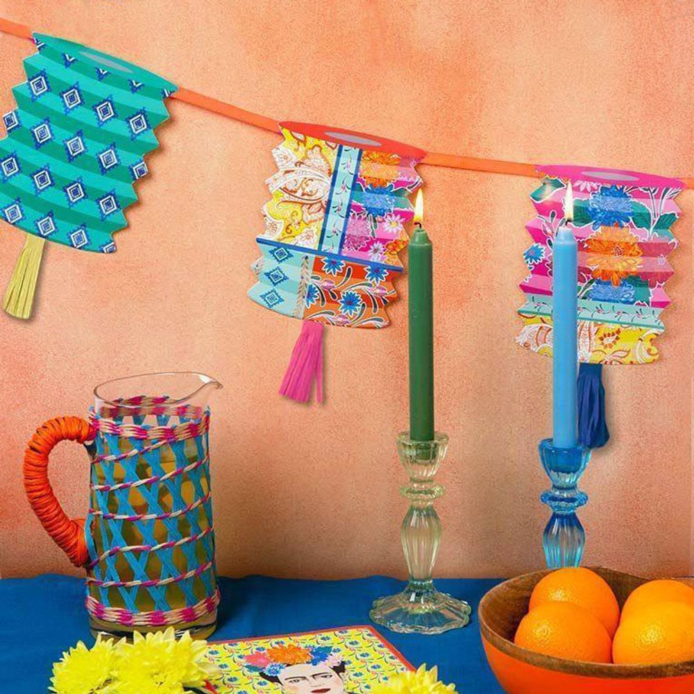 Girlander Lykt Tassel Boho