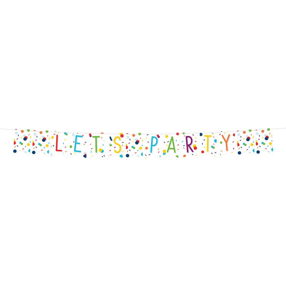 Girlang Lets Party Konfetti