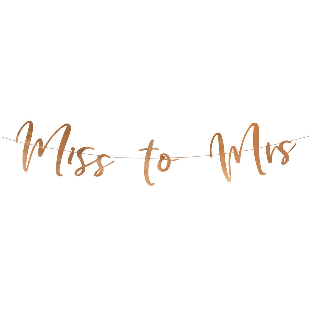 Guirlande Miss to Mrs Rosaguld
