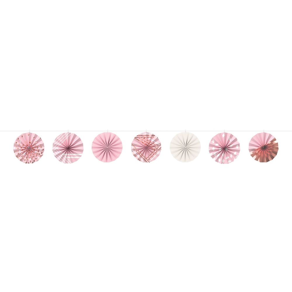Guirlande Papirvifter Roséguld Blush