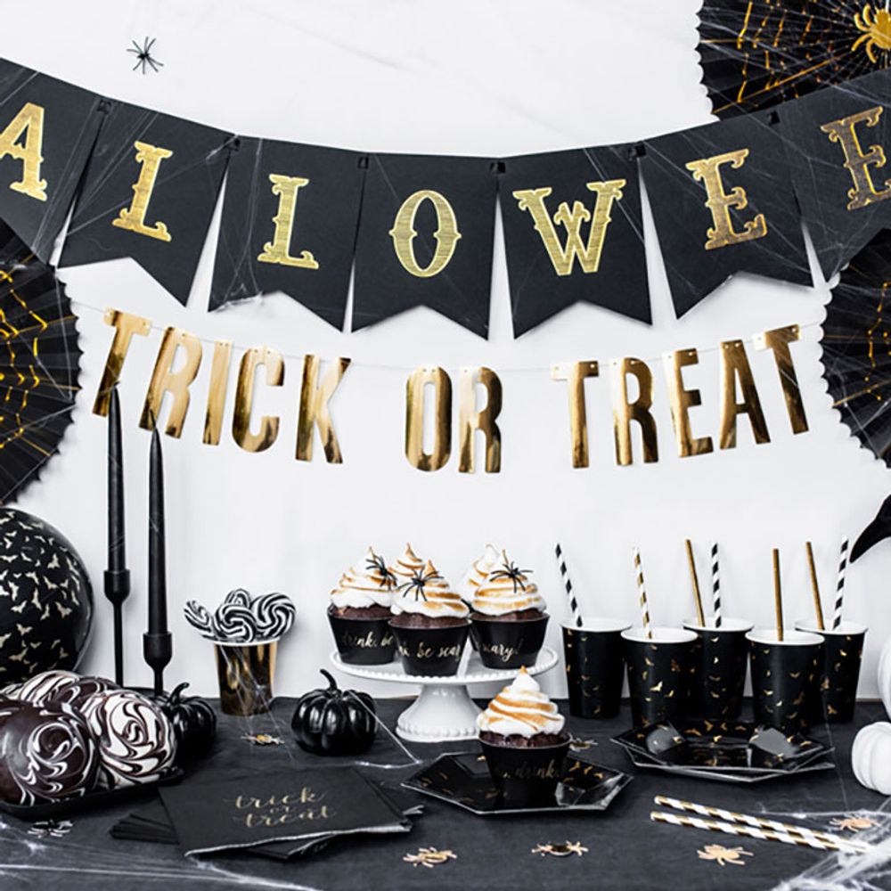 Girlander Svart Halloween