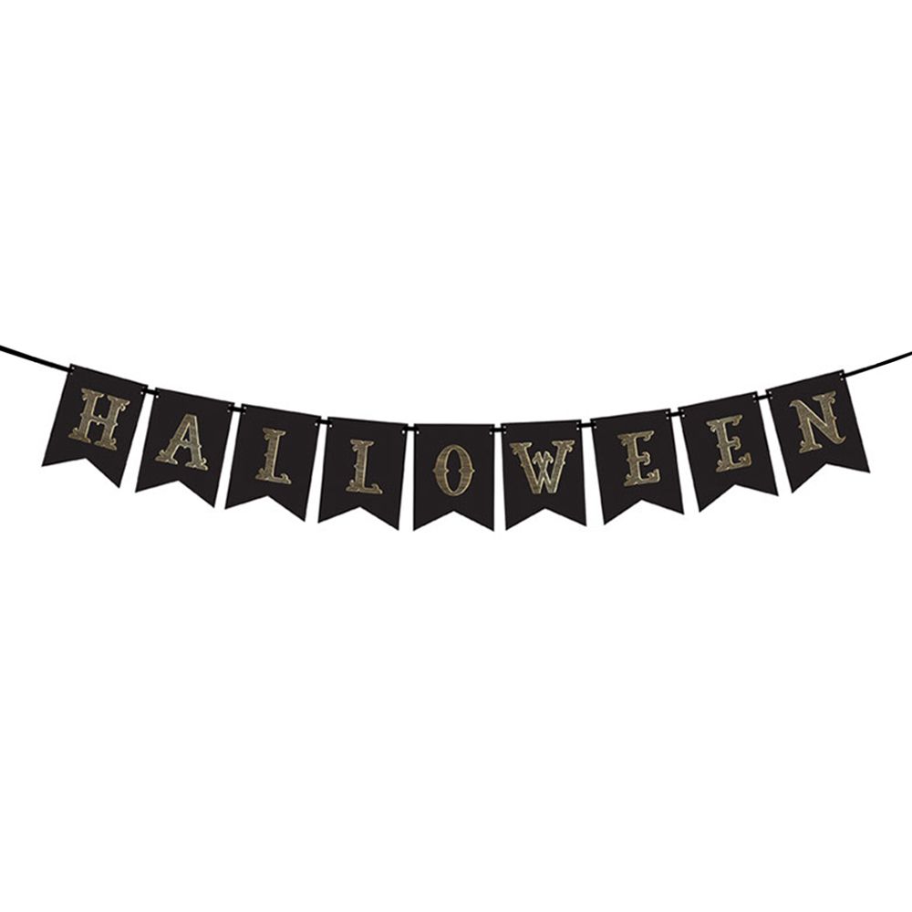 Girlander Svart Halloween