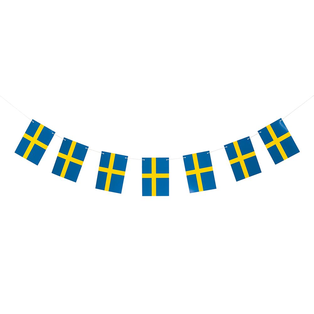 Guirlande Svensk Flag
