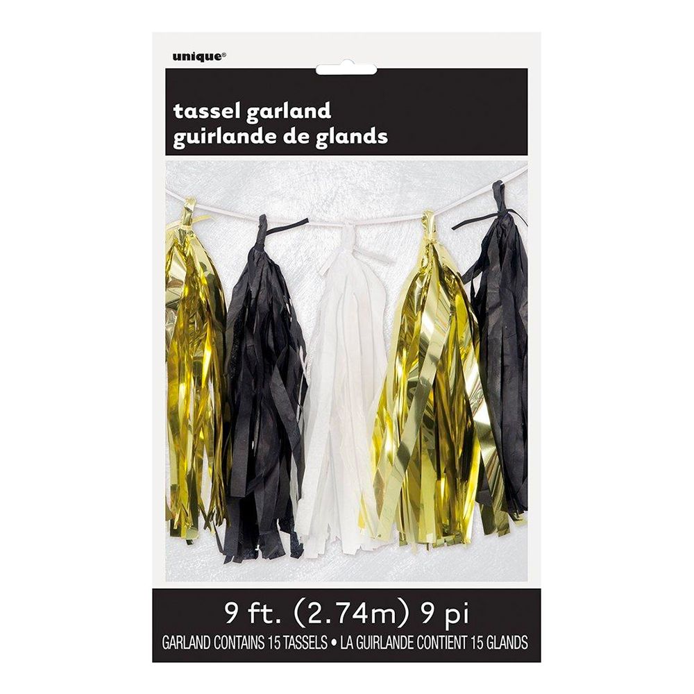 Girlander Dusker Gull/Svart/Hvit