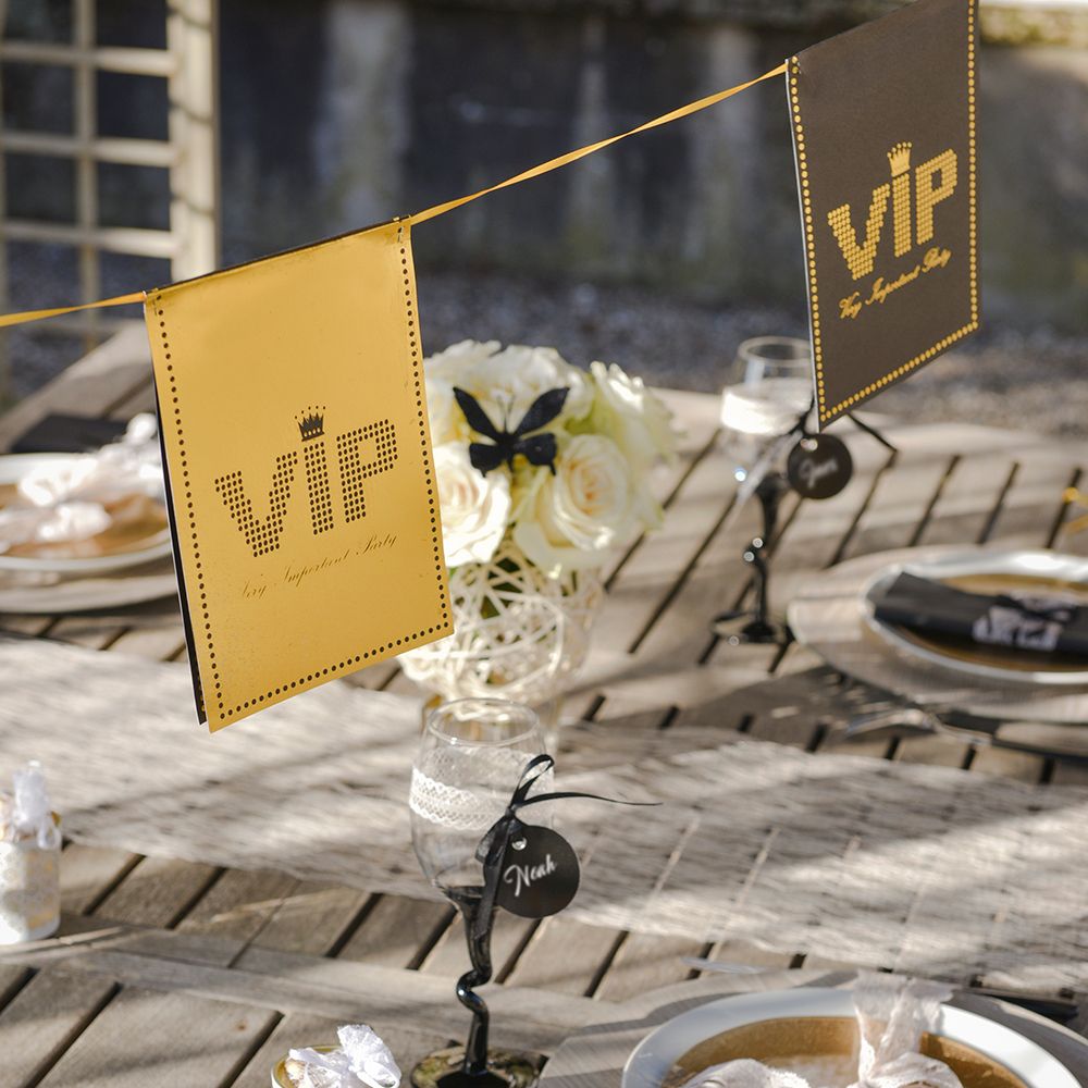 Viirinauha VIP Musta/Kulta
