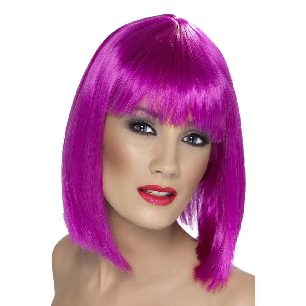 Glam Neonlilla Parykk