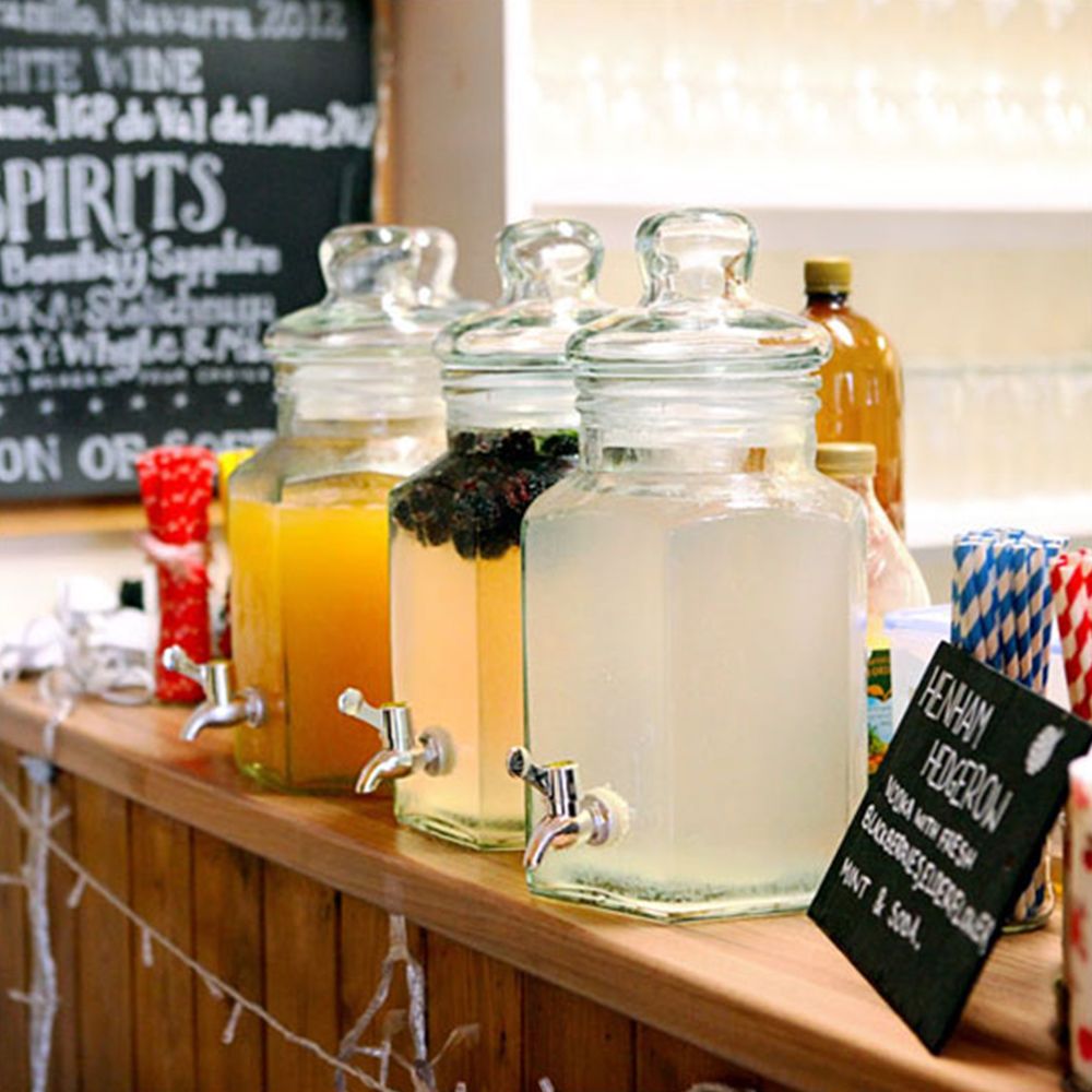 Glassdispenser med Stativ