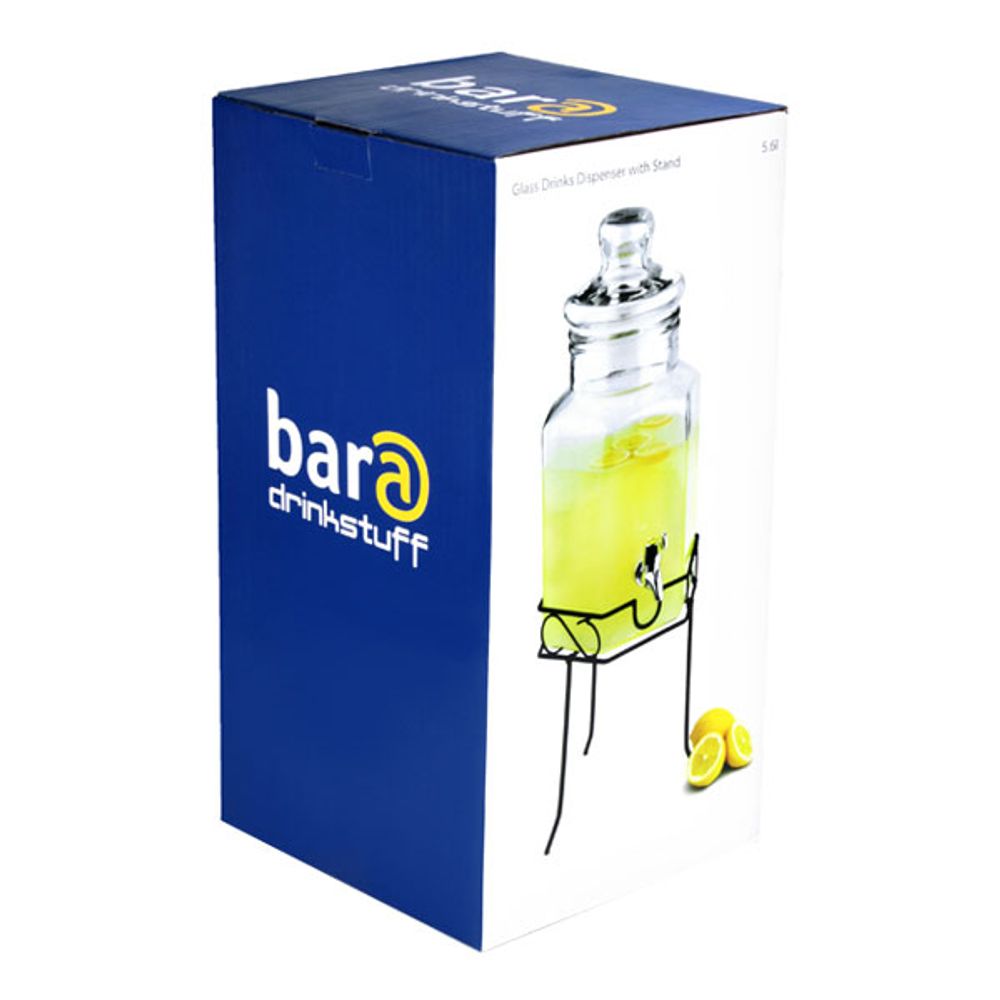 Glassdispenser med Stativ
