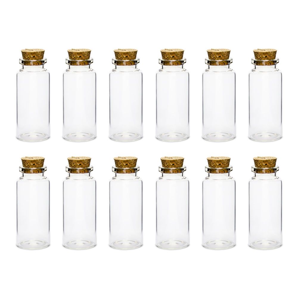 Glasflaska med Korklock