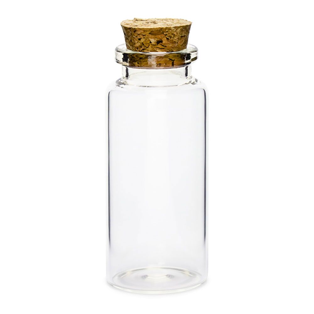 Glasflaska med Korklock