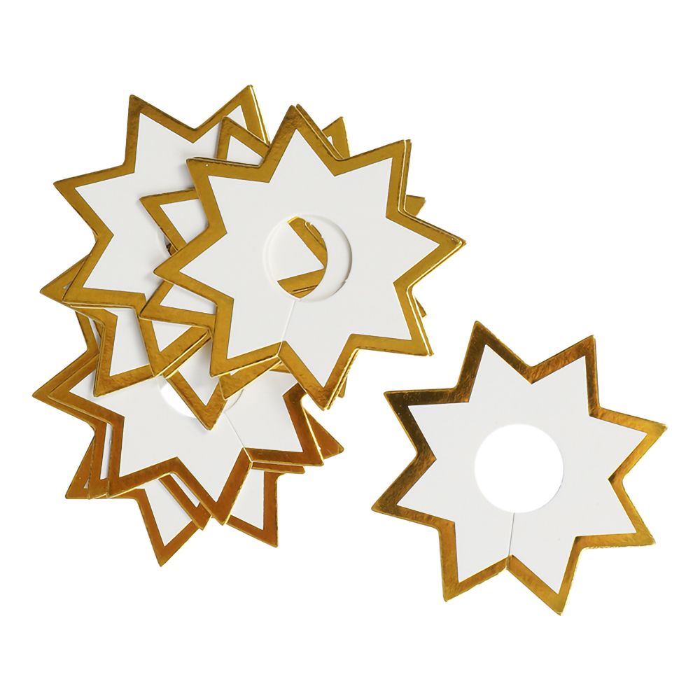 Glasmarkører med Guldkant
