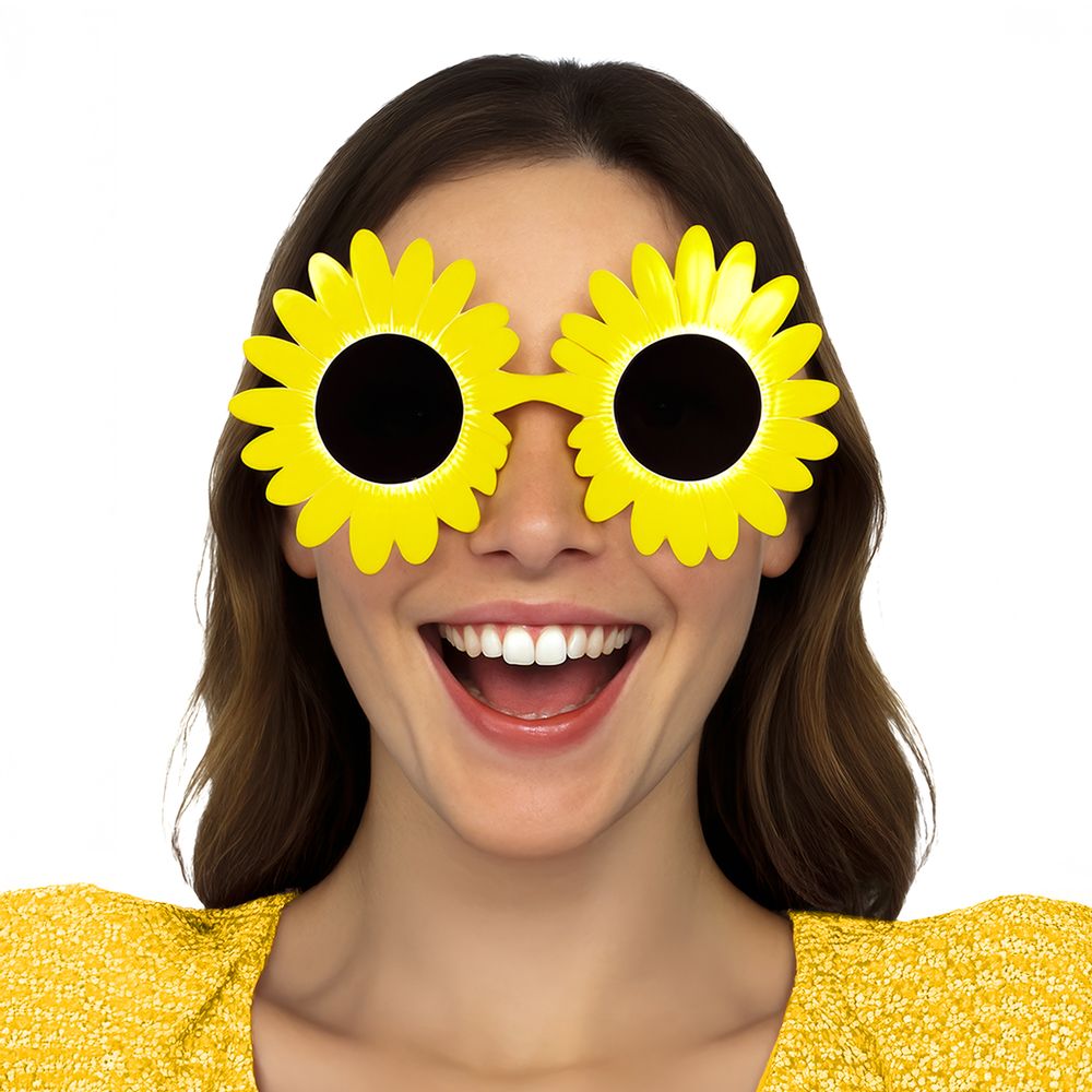 Daisy-aurinkolasit Keltainen